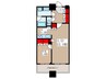 THE TOKYO TOWERS MID TOWER(14F 1LDKの間取り