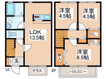 間取図 サンビレッジ