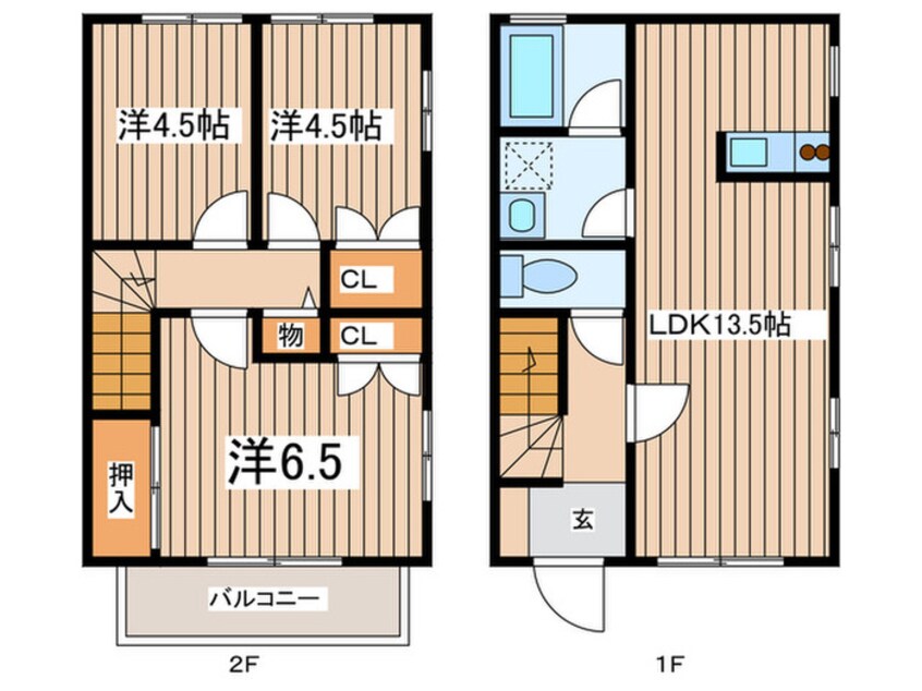 間取図 サンビレッジ