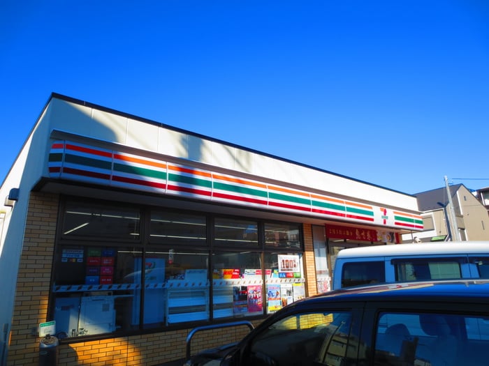 セブンイレブン(コンビニ)まで211m ｱｽﾊﾟ上板橋