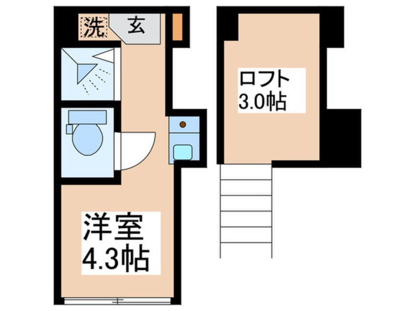 間取図 MOA池袋