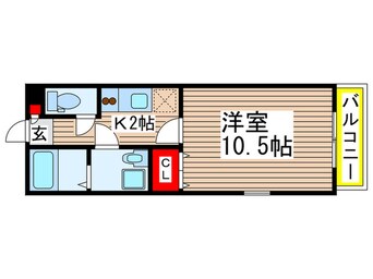 間取図 アム－ル　ＤＵ　ＭＯＮＤＥⅡ
