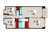 U COURT西新井 3LDKの間取り
