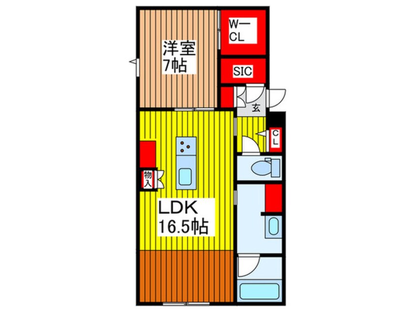 間取図 ステラキャシェット