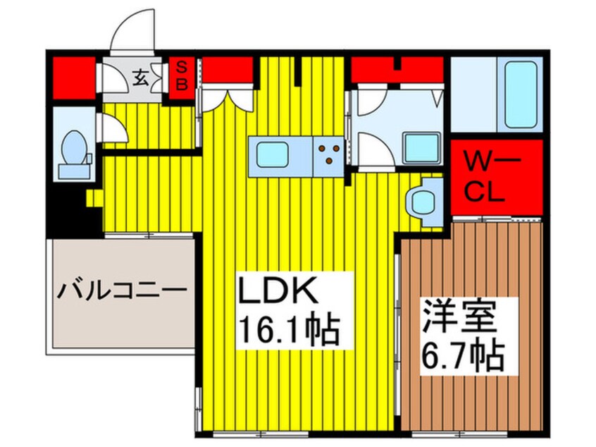 間取図 ステラキャシェット