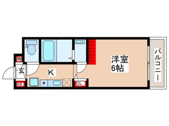 間取図 ロイヤルコート武蔵境
