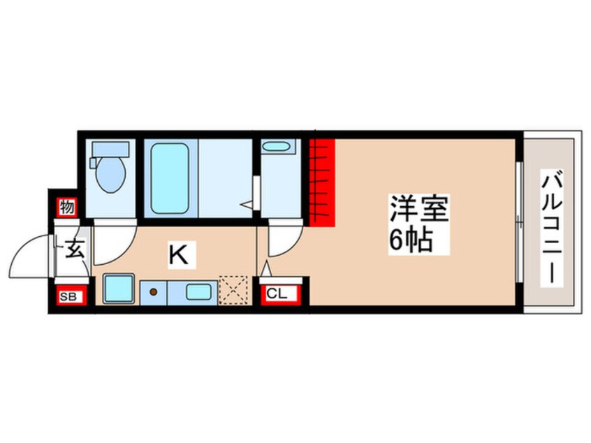 間取図 ロイヤルコート武蔵境