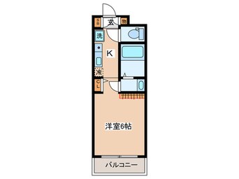 間取図 ロイヤルコート武蔵境