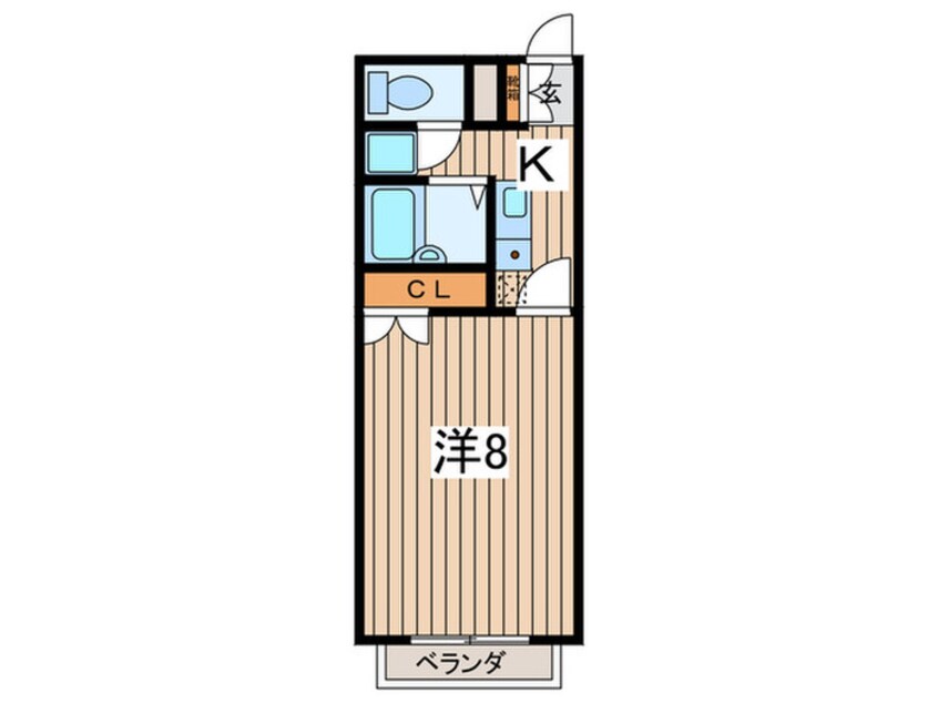 間取図 Ａmour　Ａ＆Ａ