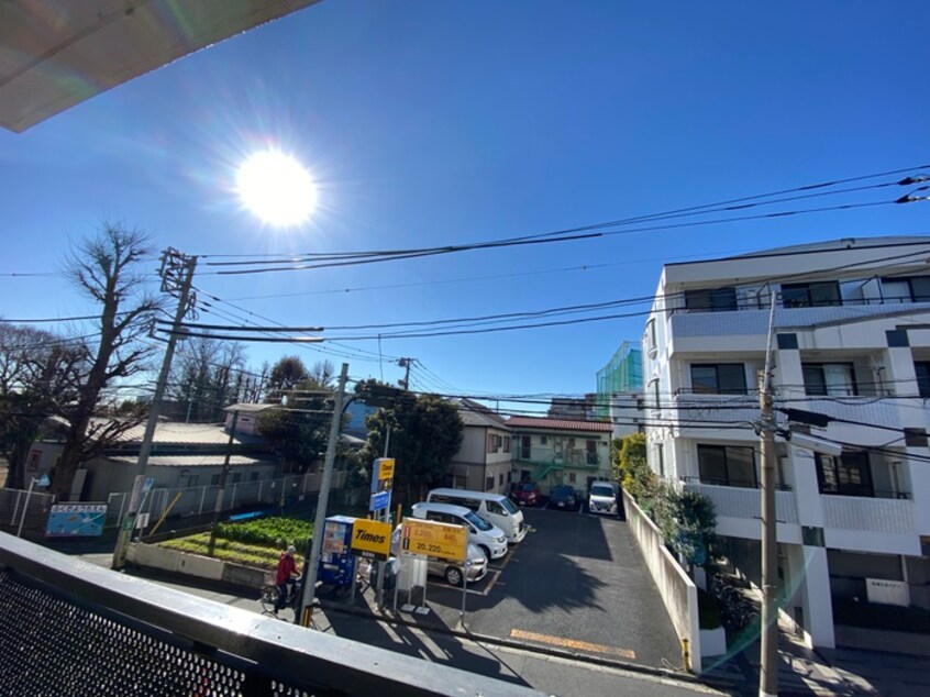 室内からの展望 マンション富紀