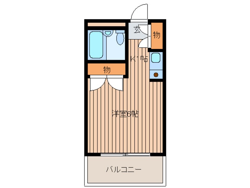 間取図 マルシェ　ビル