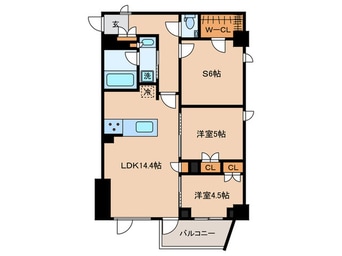 間取図 ３４３レジデンス後楽園