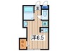 レジデンスさちが丘 1Rの間取り