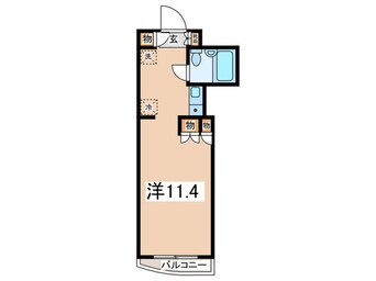 間取図 アルカディア相模原