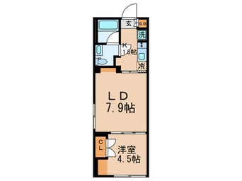 間取図 La Douceur西落合