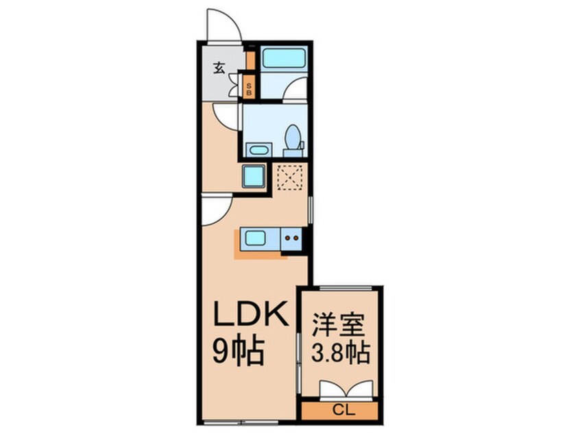 間取図 La Douceur西落合