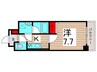 RINKS 1Kの間取り