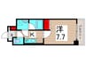 RINKS 1Kの間取り