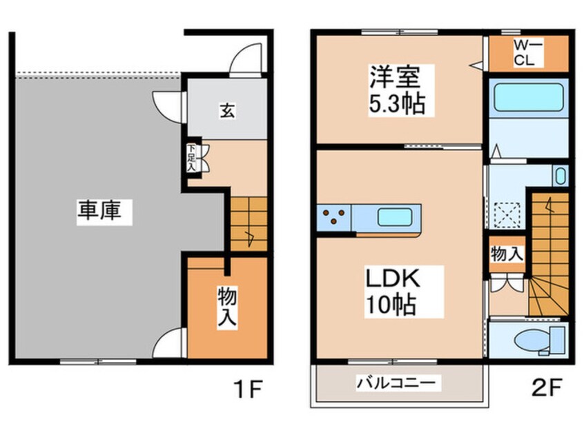 間取図 Garage　euphoria