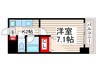 コーポマキ 1Kの間取り