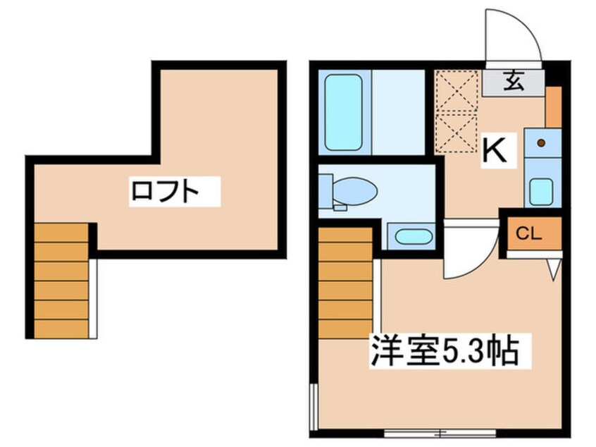 間取図 シュシュフルール