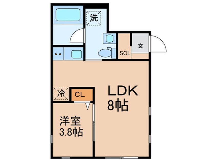 間取図 ヴァンテジオ世田谷