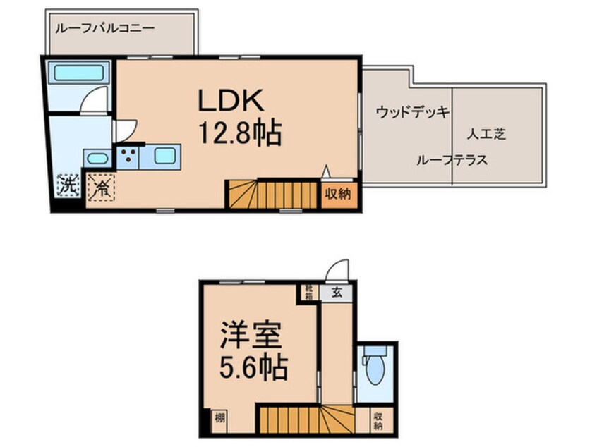 間取図 ヴァンテジオ世田谷