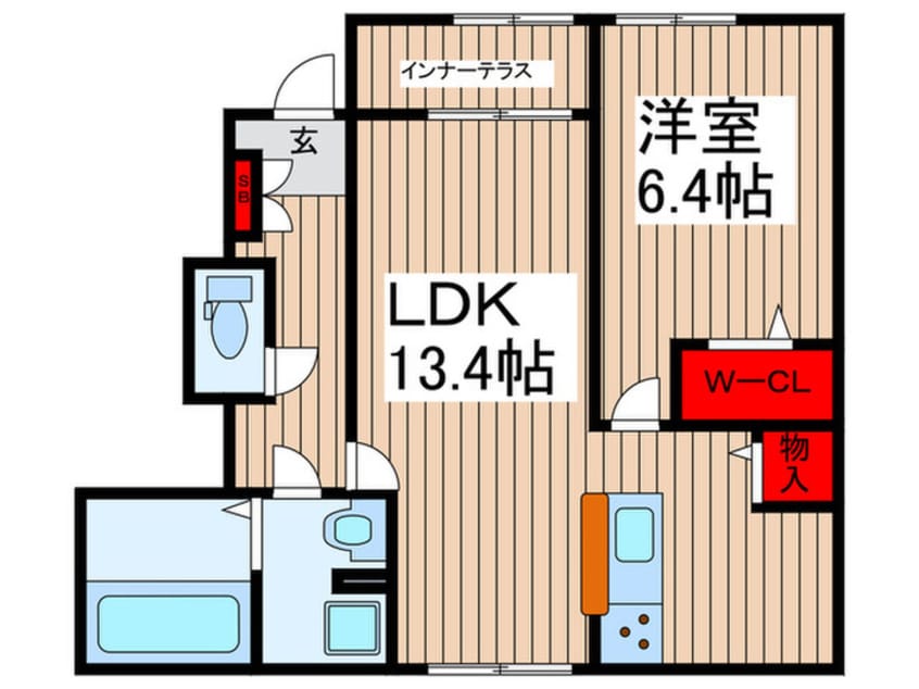間取図 サンリット