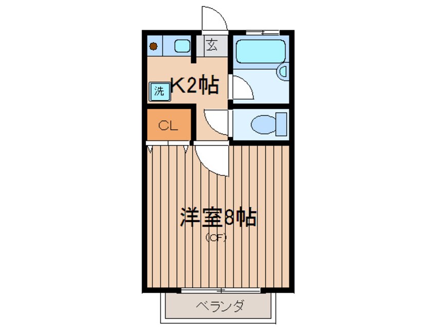 間取図 エクセルハイムＣ