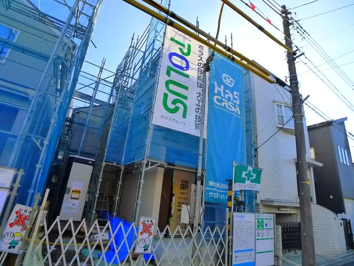 建築中 仮）北園町戸建Ａ棟