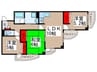 モ－ニングパ－ク朝霞 3LDKの間取り