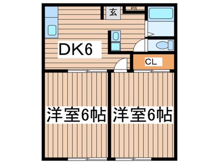 間取図 メゾンサンライズ