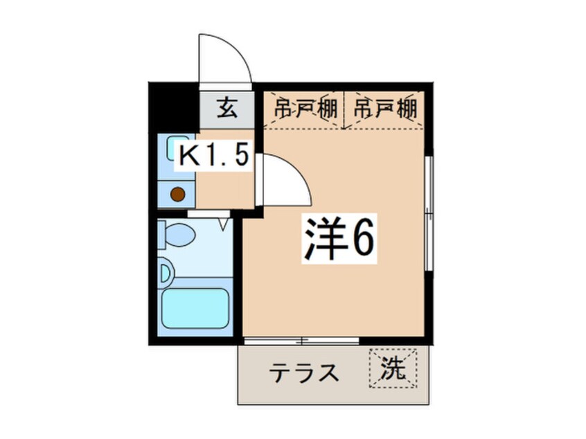 間取図 エースハイツ