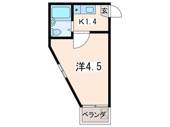 間取図 エースハイツ