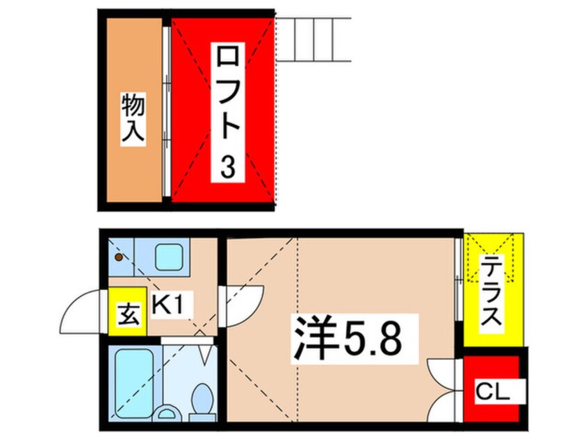 間取図 スターホームズ鶴ヶ峰Ⅵ