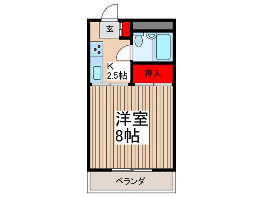 間取図 シンハイム蕨