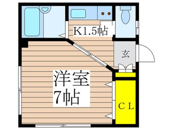 間取図 メゾンシスティーナ