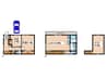 Maison MS 2LDKの間取り