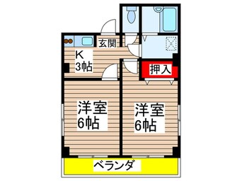 間取図 橘ビル