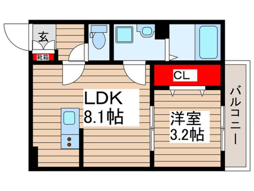 間取図 AJ津田沼Ⅴ