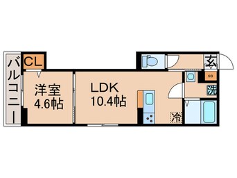 間取図 グラナ－デ新宿