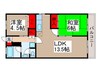 弥生マンション 2LDKの間取り