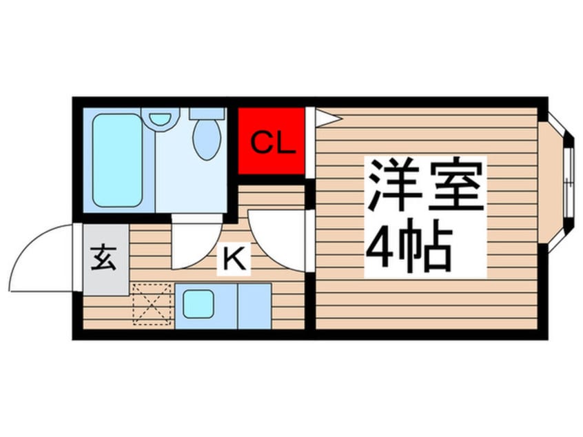 間取図 ジョイフル松戸