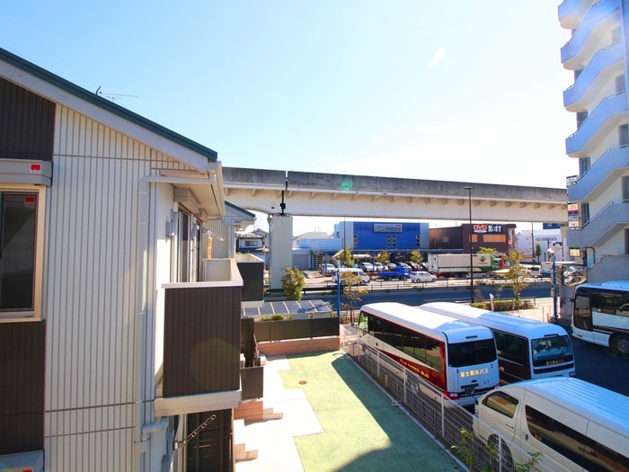 室内からの展望 at park B