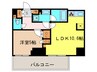 コンフォリア浅草橋 1LDKの間取り