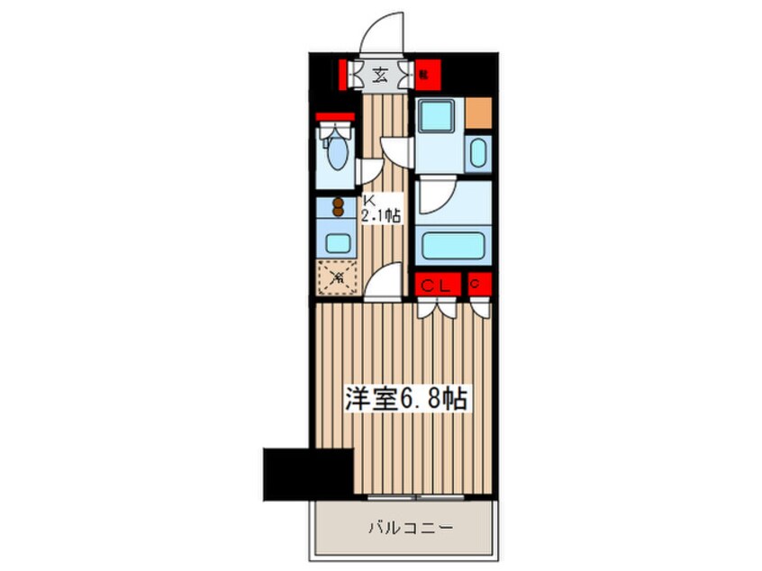 間取図 コンフォリア浅草橋