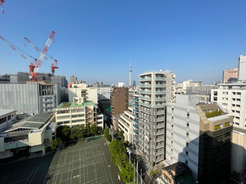 室内からの展望 コンフォリア浅草橋