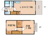 パークハウス大泉 2LDKの間取り