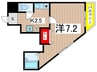 ビュ－テラスレモン 1Kの間取り
