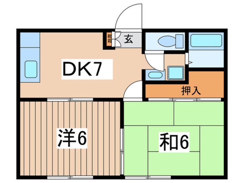 間取図 エクセレント希望ヶ丘